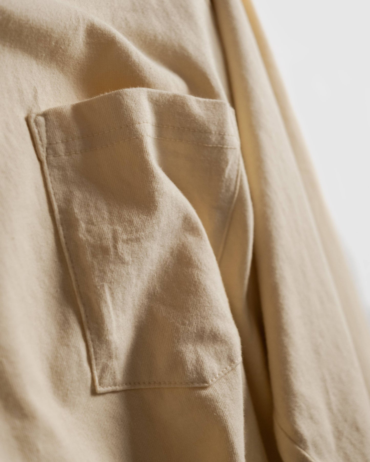 Faded Pocket Raglan