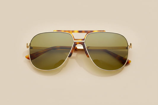 Logan Acetate Aviator Sunglasses