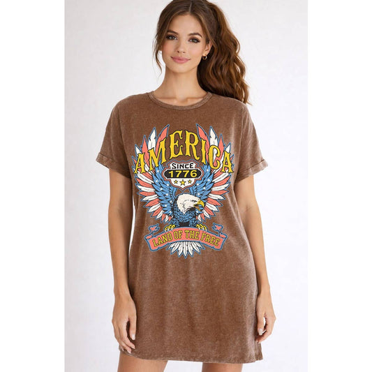 AMERICA 1776 T-shirt Dress