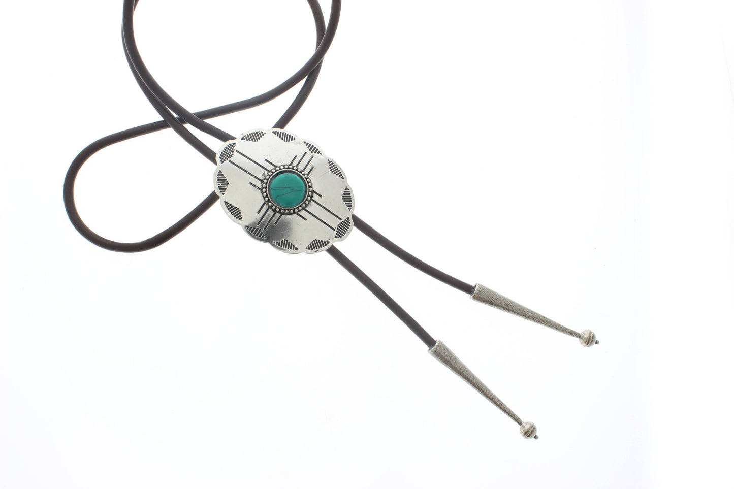 Turquoise Stone Bolo Tie