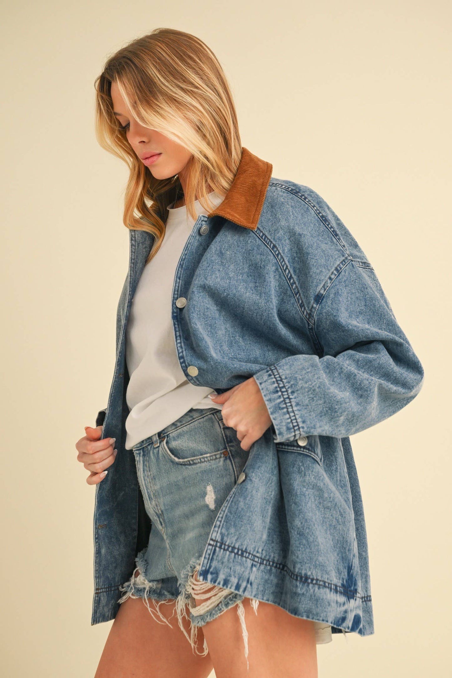 Tahoe Oversized Denim Jacket