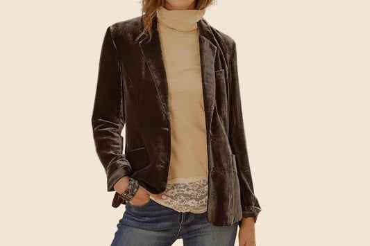 The Mercer Velvet Blazer