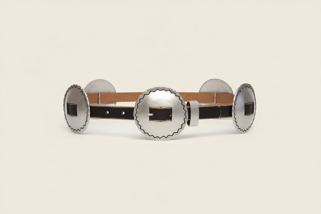 Southwest Round Concho Belt