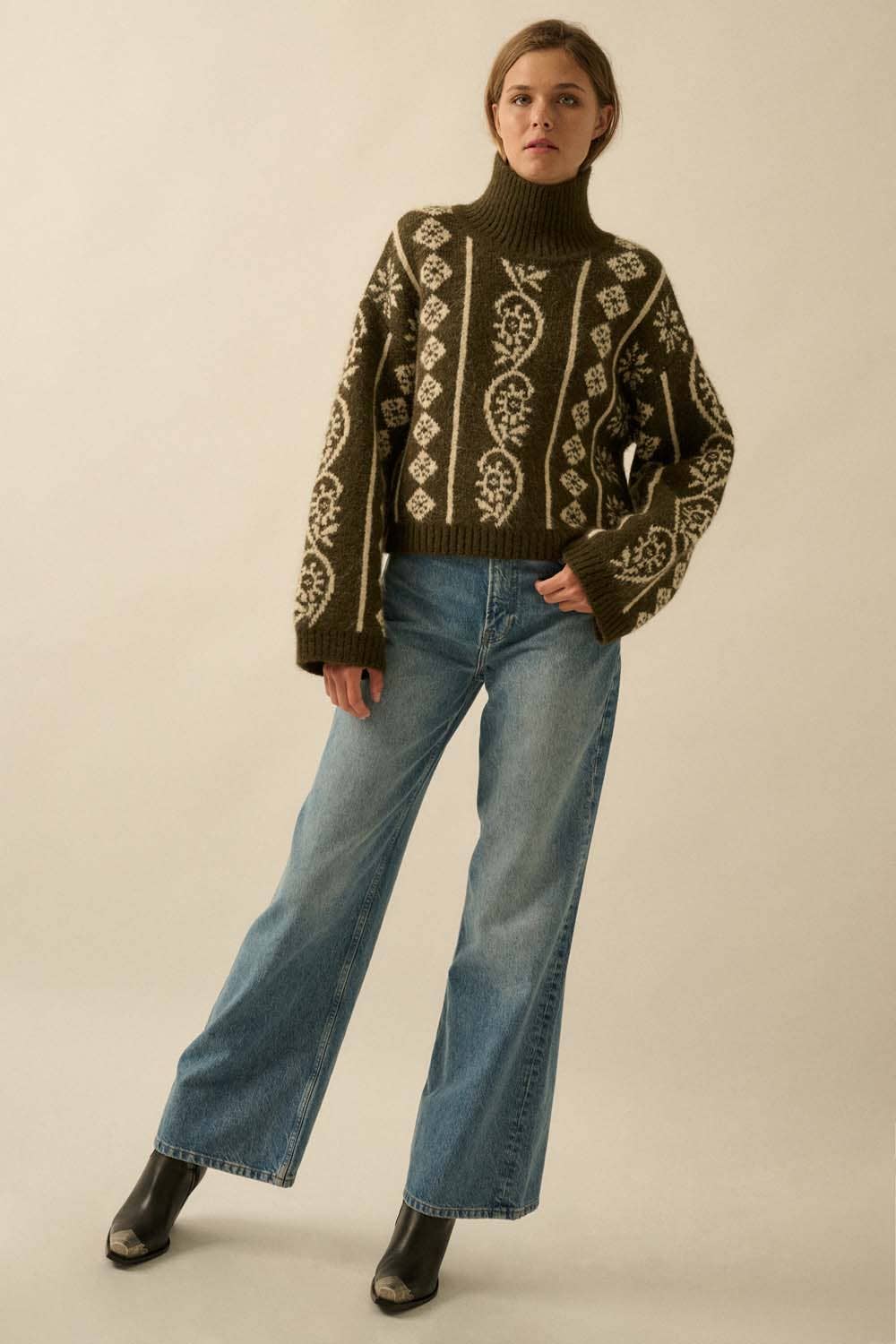 Tahoe Mock Neck Sweater