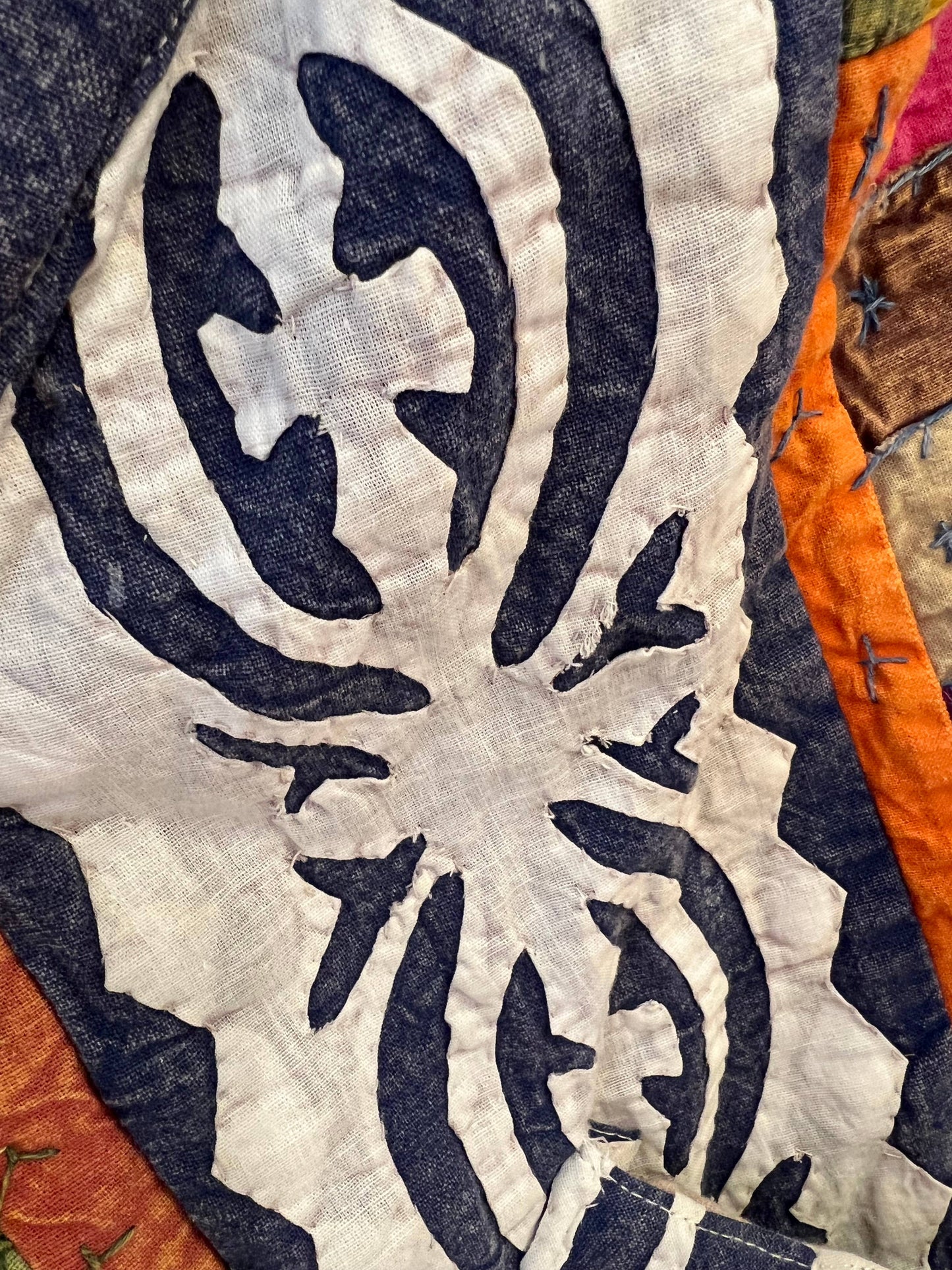 Extravagant Patchwork Kimono Coat