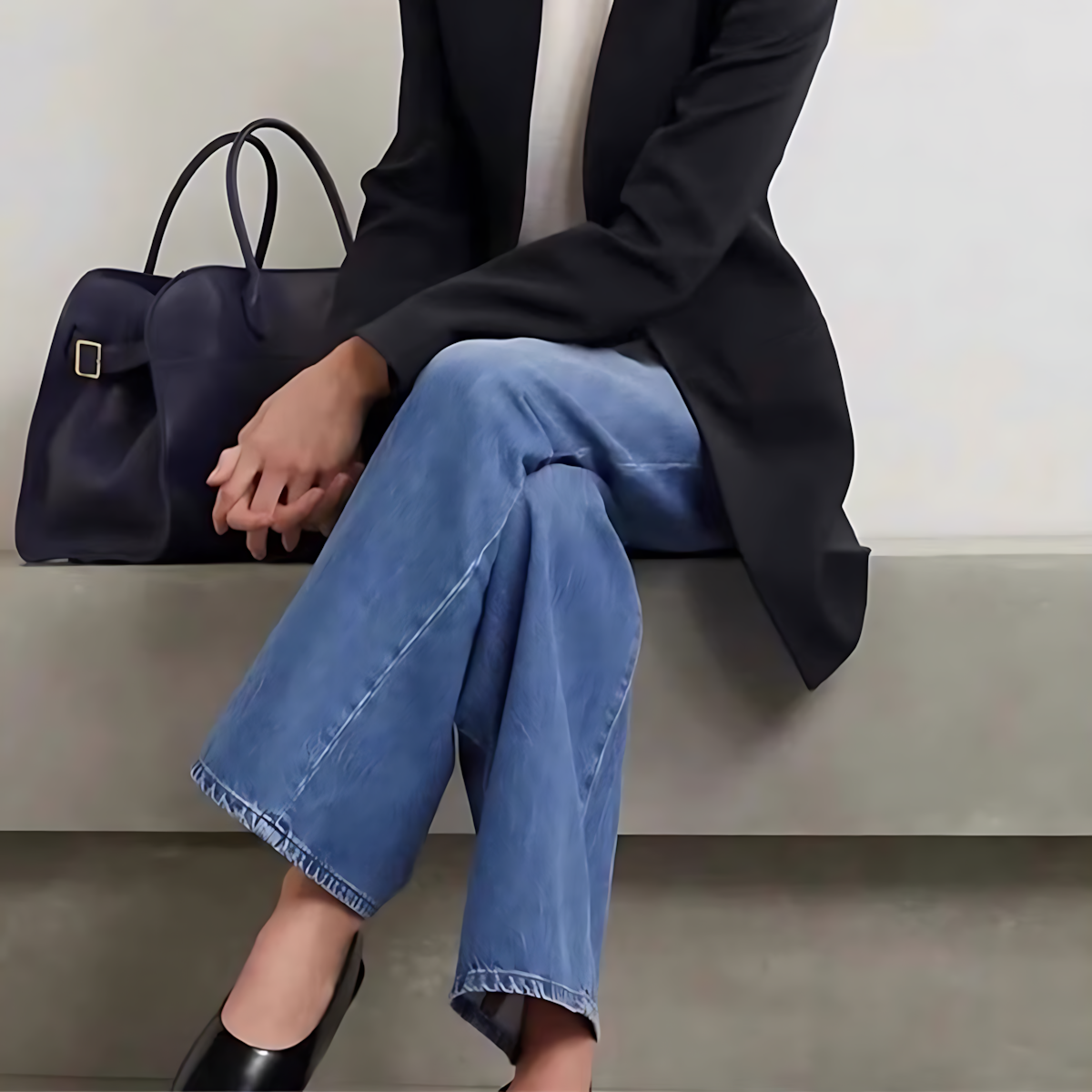 Large Margaux Work Satchel