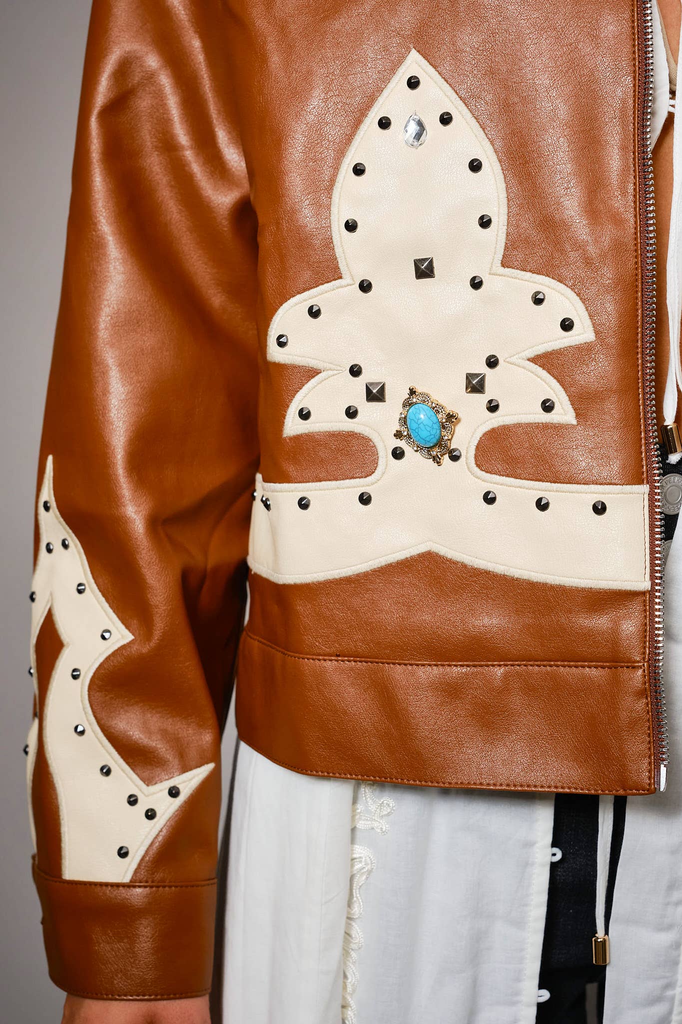 Rodeo Stud | Oversized Zip-Up Jacket
