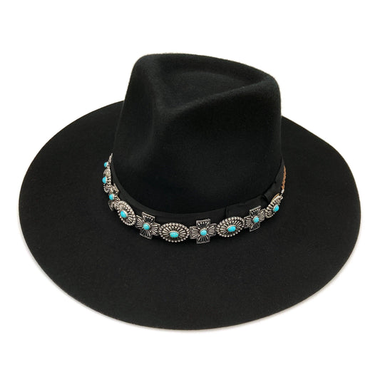 Mixed Concho Hat Band