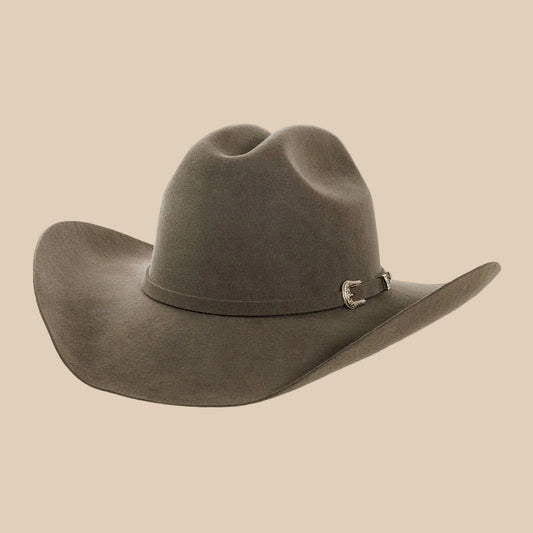 Wool Felt Western Cowboy Hat - Style Cattleman