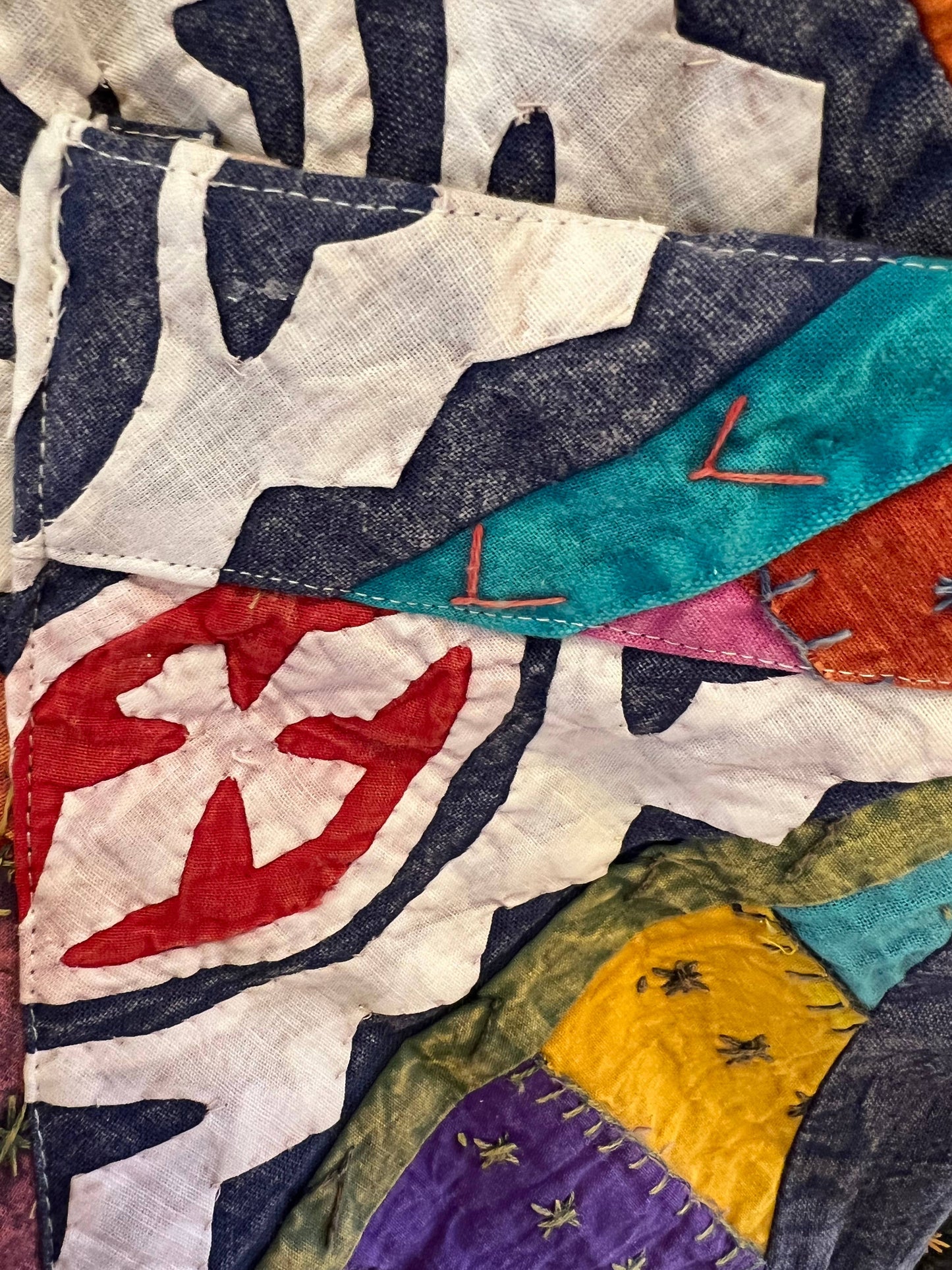 Extravagant Patchwork Kimono Coat