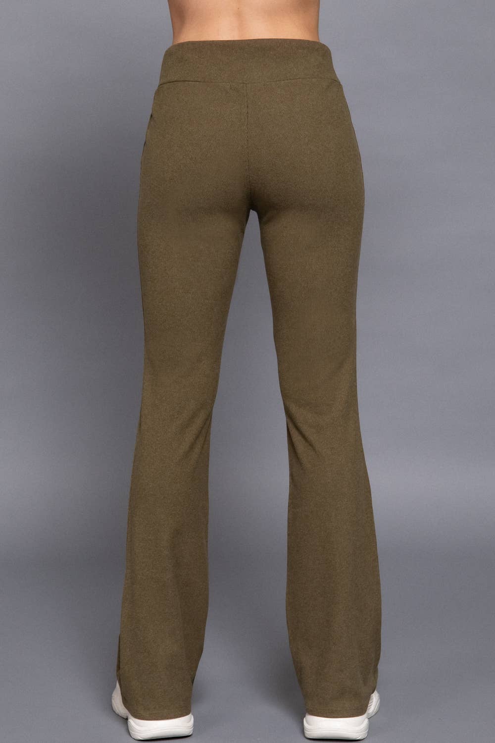 Sierra Brushed Knit Semi-Flare Pants