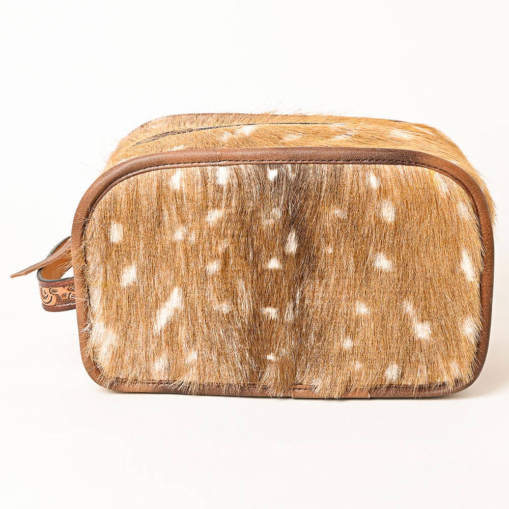 Breck Cowhide Jewelry Bag