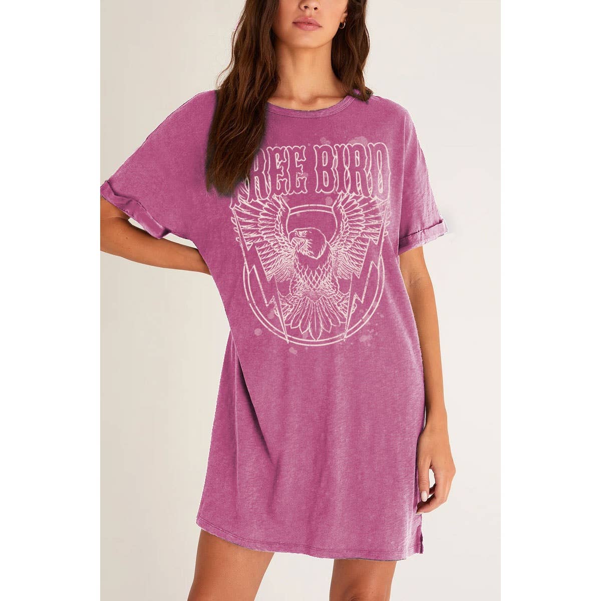 FREE BIRD T-Shirt Dress
