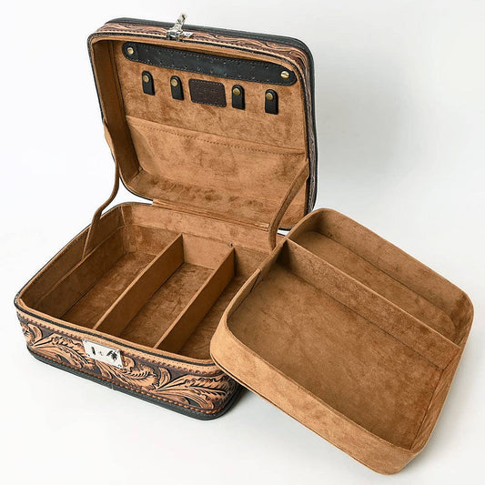 Jordan Hand-Tooled Jewelry Case
