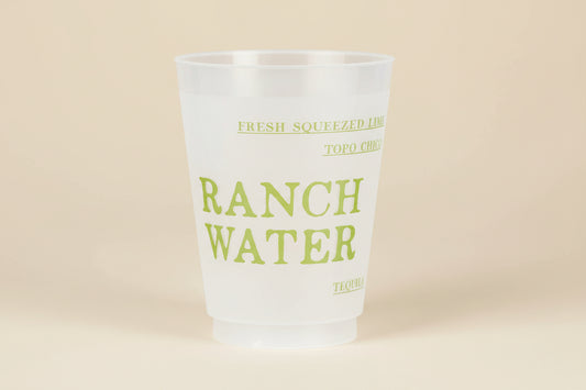 Ranch Water Frosted Cups Set/8