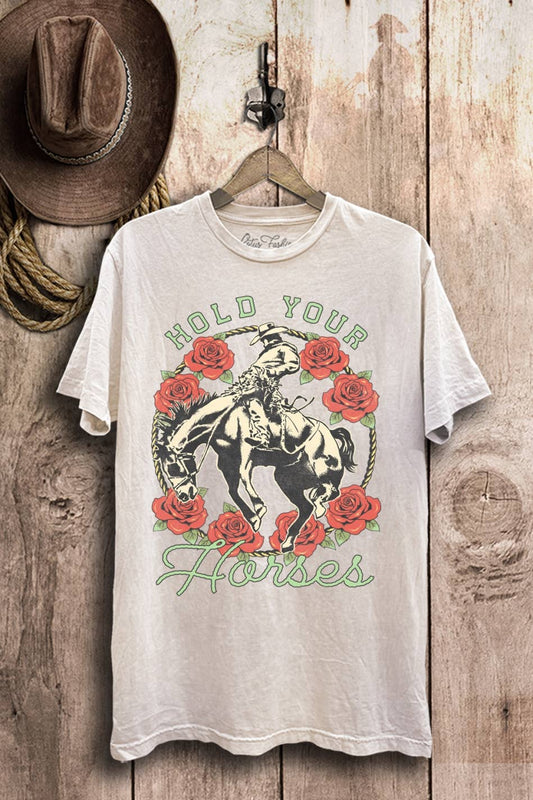 Hold Your Horses Graphic Tee