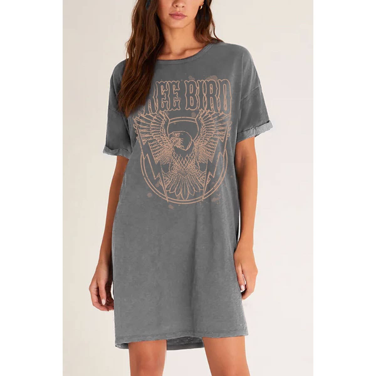 FREE BIRD T-Shirt Dress