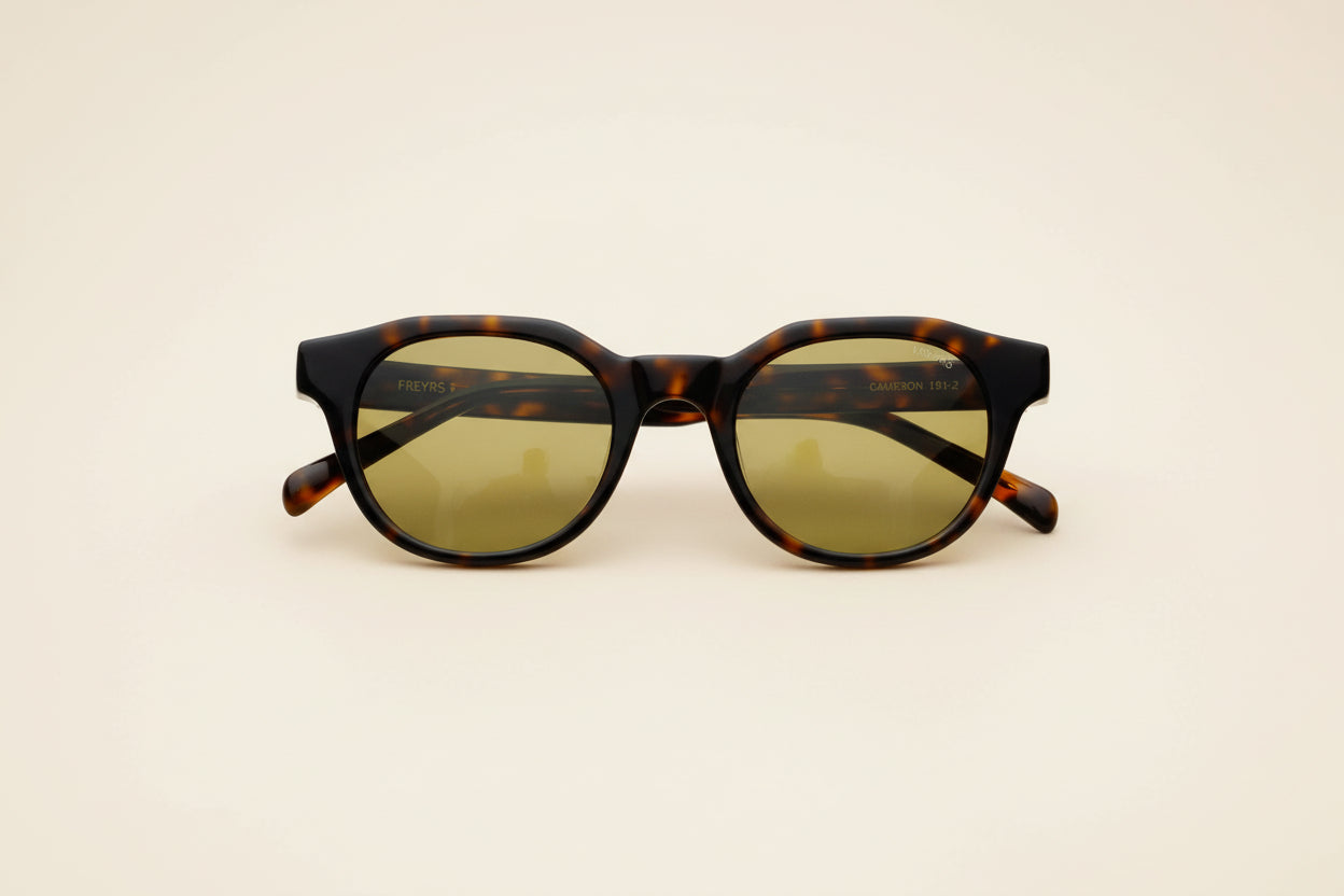 Cameron Acetate Round Sunglasses