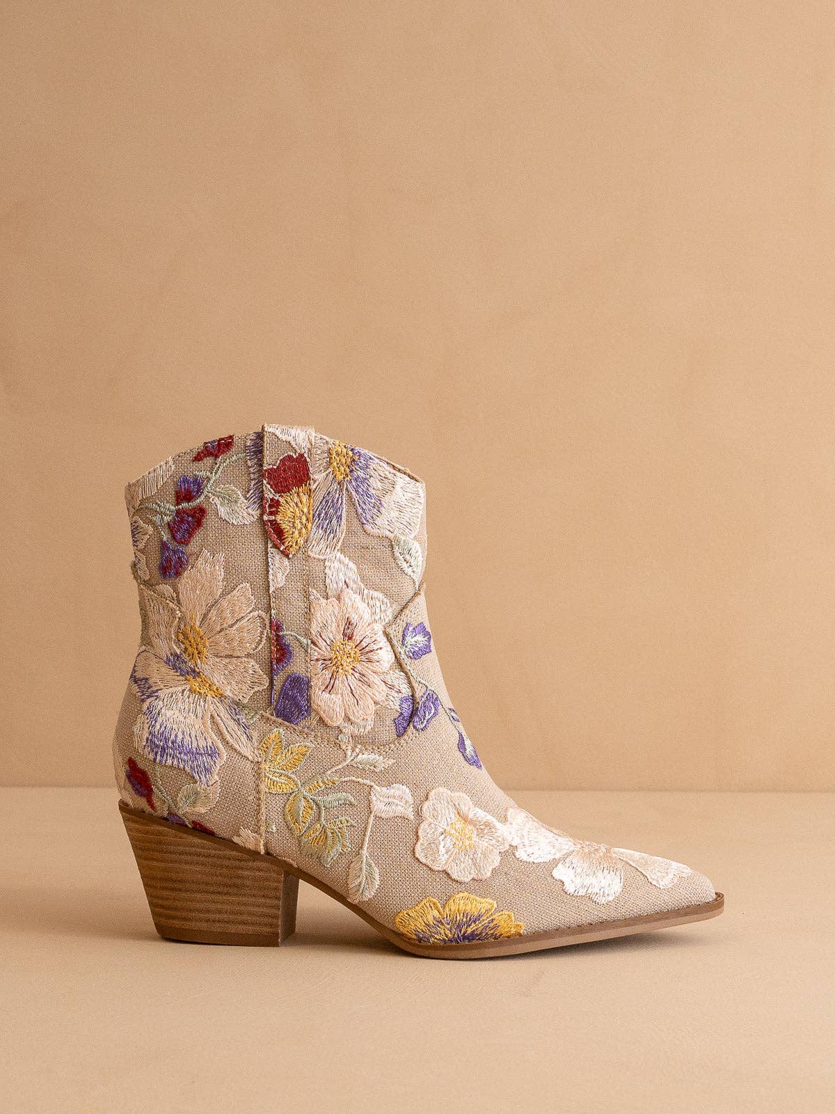 Wanda Floral Western Boot