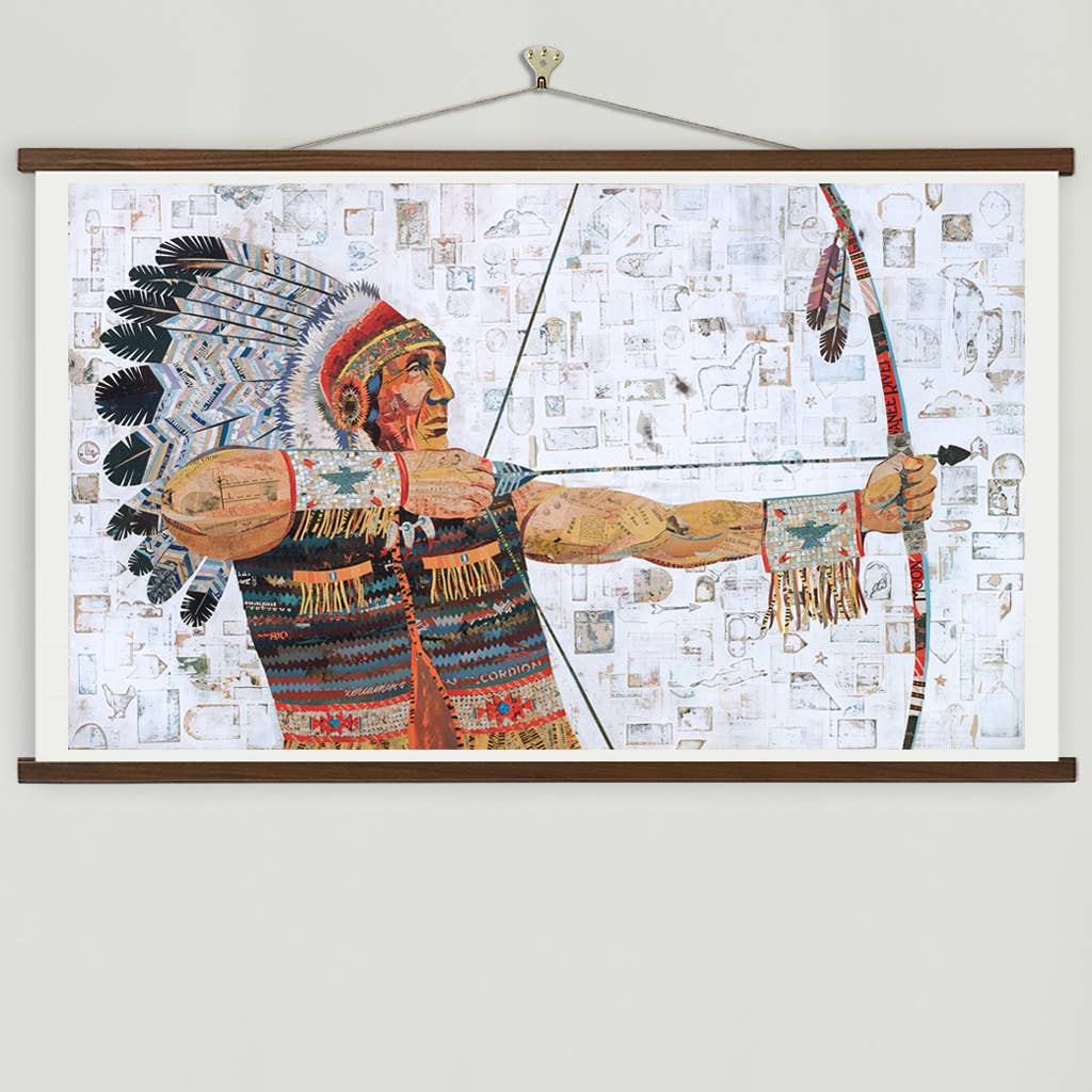 The Battle American Indian Wall Art