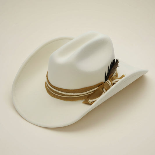 Rosy Western Drifter Hat